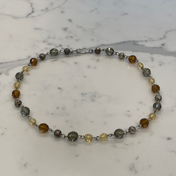 Multi Color Bead Necklace - Picture 1 of 2